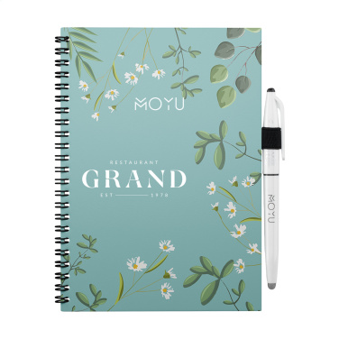 Logo trade corporate gift photo of: MOYU Erasable Stone Paper Notebook Custom SoftCover