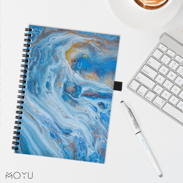 Logotrade corporate gift image of: MOYU Erasable Stone Paper Notebook Custom SoftCover