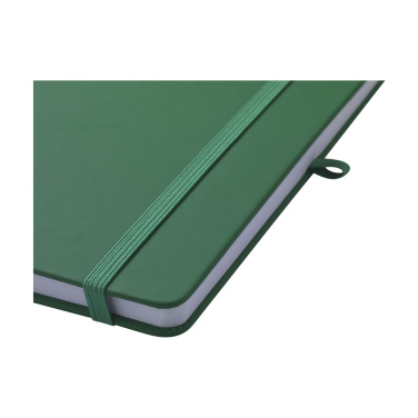 Logo trade promotional products image of: Recycled GRS PU Paper Notebook A5