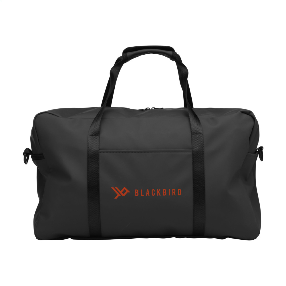 Logo trade corporate gifts image of: Lennon RCS Recycled PU Sports-/Travelbag