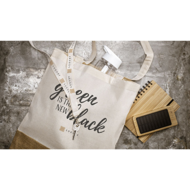 Logo trade promotional items image of: Combi Organic Shopper (160 g/m²) bag
