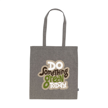 Logo trade promotional items picture of: GRS Recycled Cotton Shopper (180 g/m²) bag