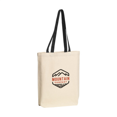 Logotrade business gift image of: Canvas Shoppy Colour (220 g/m²) bag