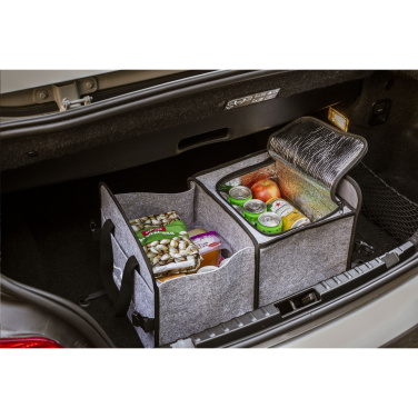 Logotrade advertising product image of: Trunk GRS RPET Felt Organiser Cooler bag