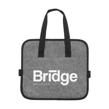 Logo trade promotional giveaways picture of: Trunk GRS RPET Felt Organiser Cooler bag