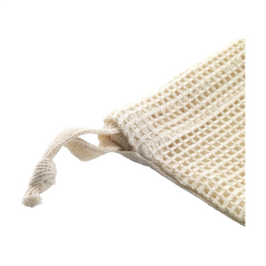 Logotrade corporate gifts photo of: Natura Organic GOTS Mesh Bag (120 g/m²) fruit bag