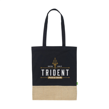 Logo trade promotional gift photo of: Combi Organic Shopper (160 g/m²) bag