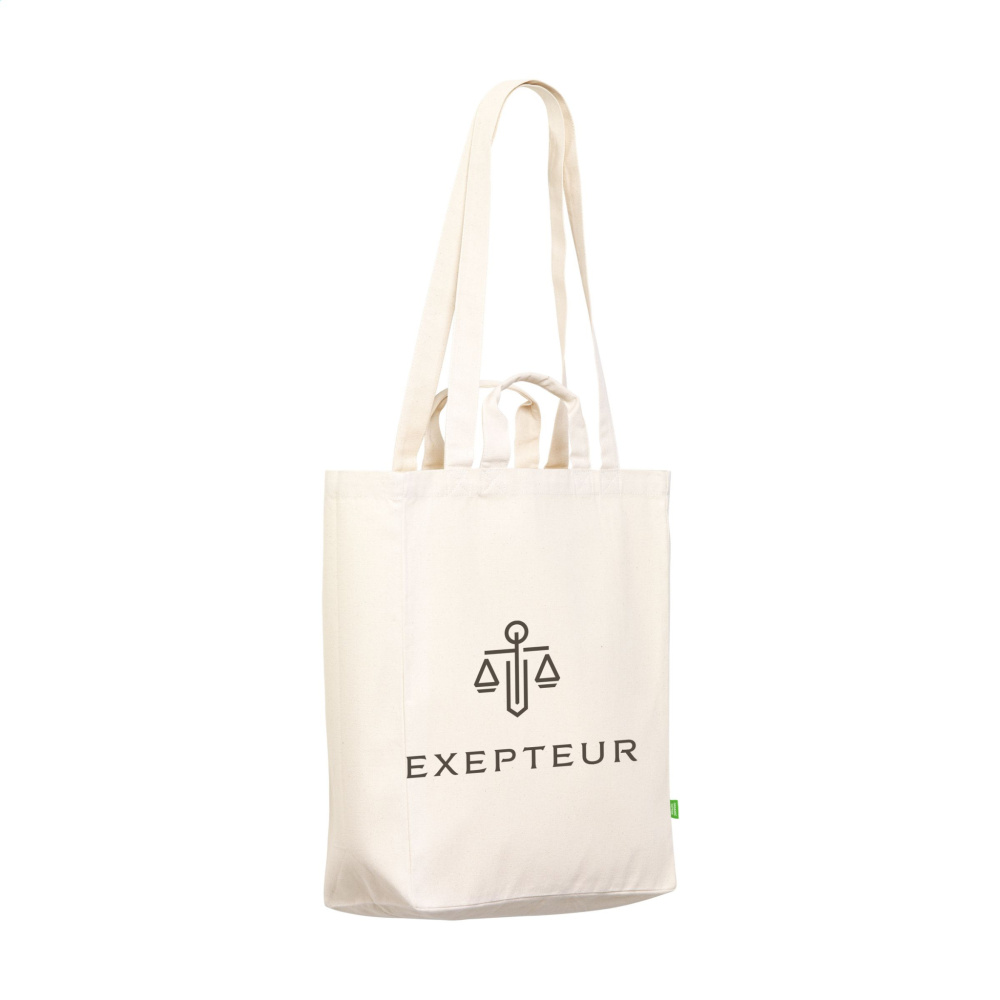 Logotrade promotional items photo of: Organic Cotton Canvas Tote Bag (280 g/m²)