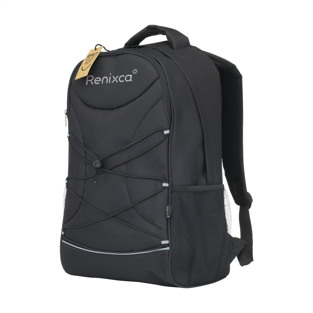 Logotrade advertising products photo of: Flashline GRS RPET Laptop Backpack