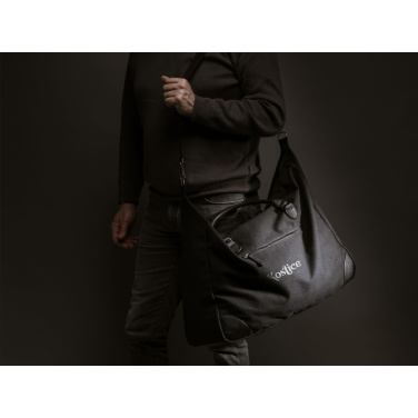 Logo trade corporate gift photo of: Denver Duffle Recycled Canvas travelling bag