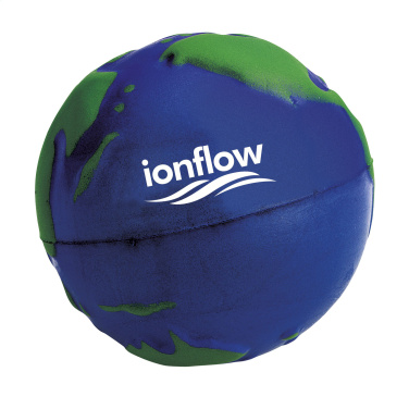 Logotrade promotional gift image of: StressGlobe Ø 6.5cm stressball