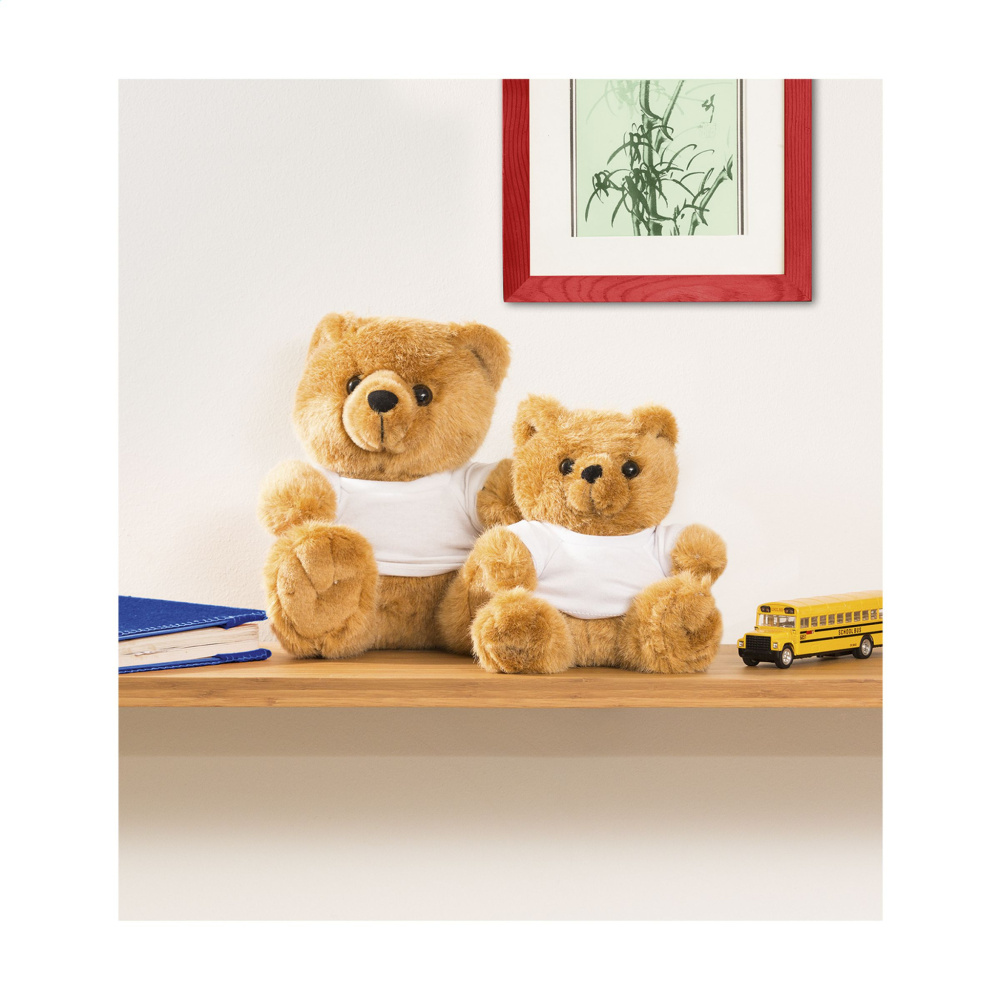 Logo trade promotional products image of: Browny Bear cuddle toy