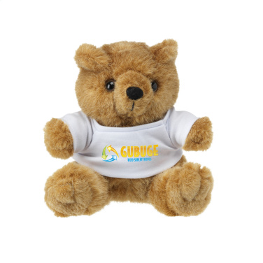 Logo trade promotional merchandise photo of: Browny Bear cuddle toy