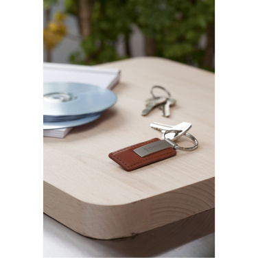 Logotrade business gifts photo of: LeatherKey keyring