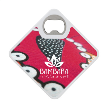 Logotrade promotional product picture of: Coaster Opener