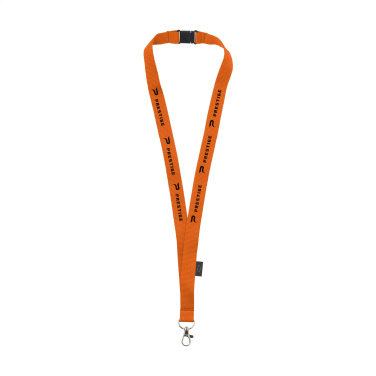 Logo trade business gifts image of: Lanyard Safety RPET 2 cm