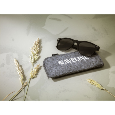 Logo trade corporate gift photo of: Feltro GRS RPET Pouch for glasses