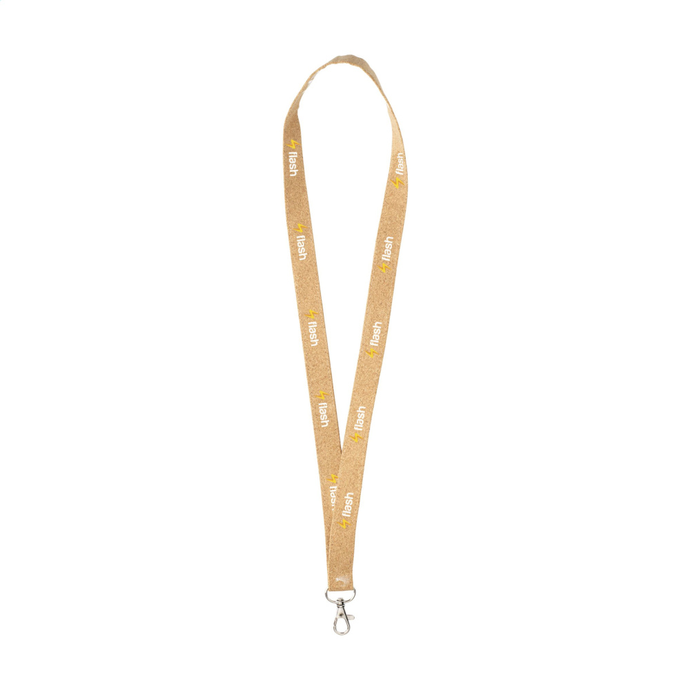 Logotrade advertising product picture of: Lanyard Cork 2 cm keycord