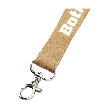 Logotrade promotional items photo of: Lanyard Cork 2 cm keycord
