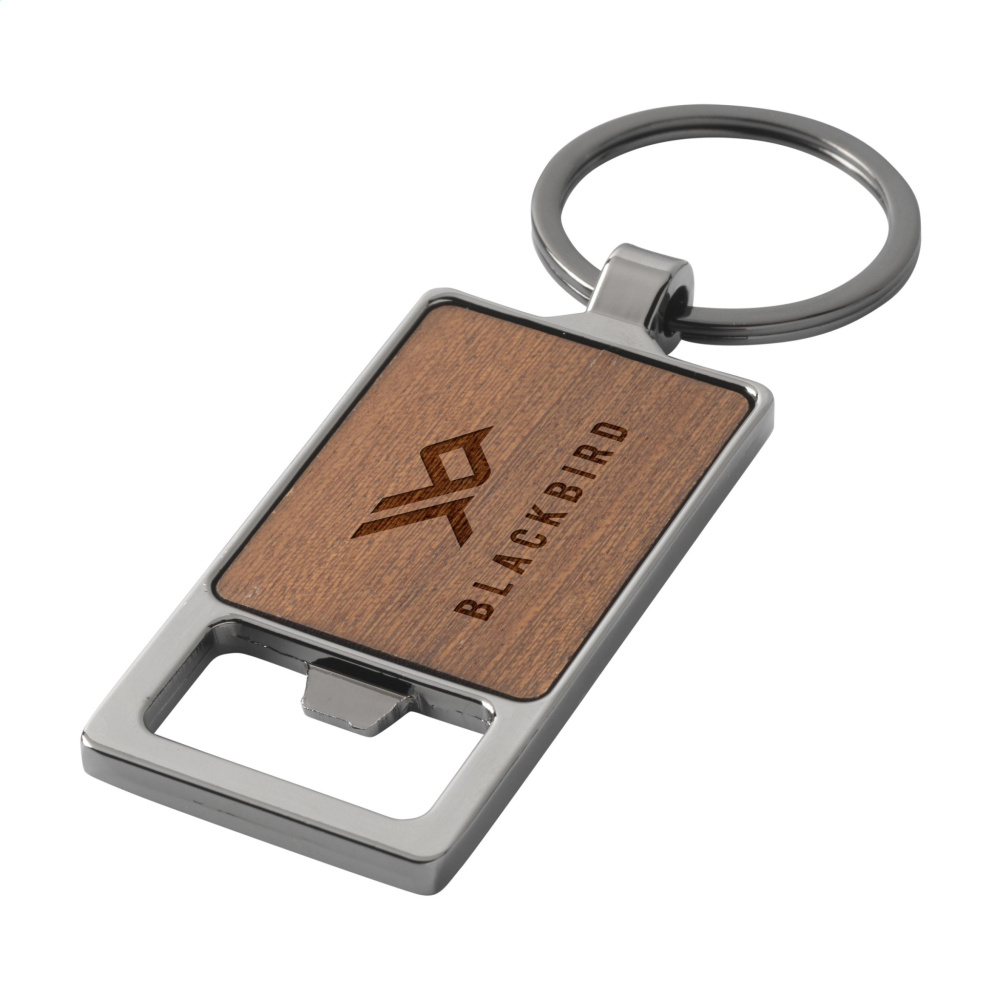 Logo trade promotional product photo of: Sammy bottle opener / keyring