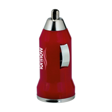 Logo trade promotional merchandise picture of: USB CarCharger plug