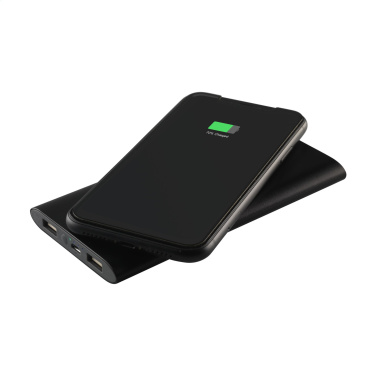 Logotrade promotional product image of: Aluminium 8000 Wireless Powerbank wireless charger
