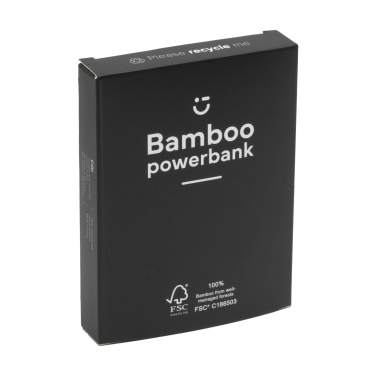 Logotrade advertising products photo of: Bamboo 4000 Powerbank external charger