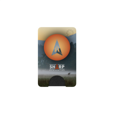 Logo trade business gift photo of: PopSockets® PopWallet+ card holder with PopGrip