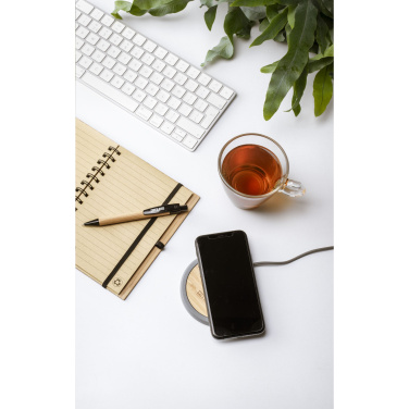 Logotrade promotional gifts photo of: Lidos Stone ECO 10W Wireless Charger