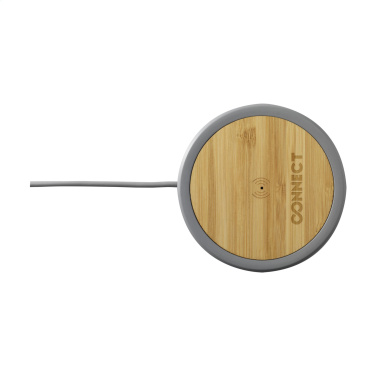 Logotrade promotional gifts photo of: Lidos Stone ECO 10W Wireless Charger