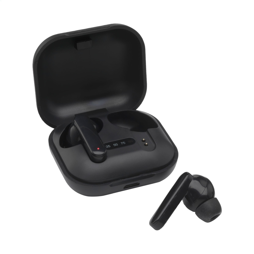 Logotrade corporate gift image of: Aron TWS Wireless Earbuds in Charging Case