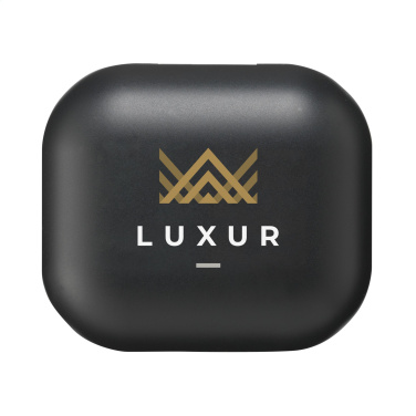 Logo trade corporate gifts image of: Aron TWS Wireless Earbuds in Charging Case