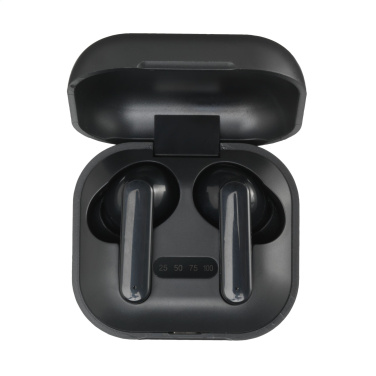 Logo trade promotional gifts picture of: Aron TWS Wireless Earbuds in Charging Case
