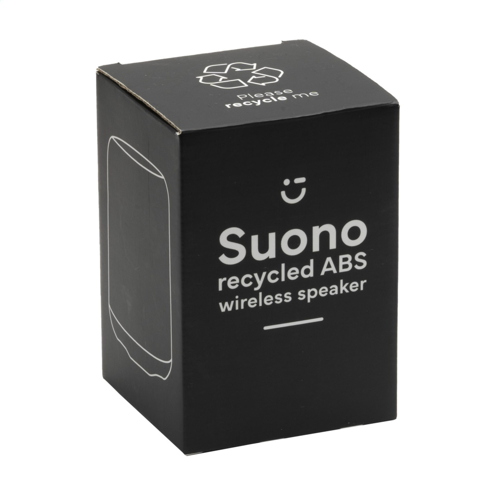 Logo trade promotional gift photo of: Suono RCS Recycled ABS Wireless Speaker