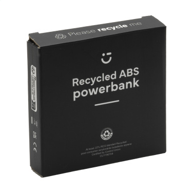 Logotrade promotional product picture of: Compact 5000 RCS Recycled ABS Powerbank