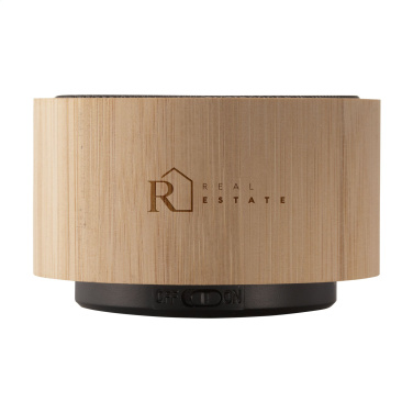 Logotrade promotional giveaway image of: Wave Bamboo Wireless Speaker