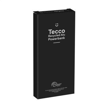 Logotrade promotional merchandise picture of: Tecco GRS Recycled Alu Powerbank 5000 external charger