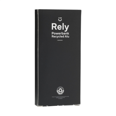 Logotrade promotional merchandise picture of: Rely Powerbank 10000 RCS Recycled Alu