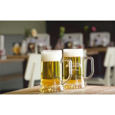 Logo trade promotional products picture of: Beer Tankard Extra Large 500 ml