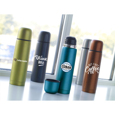 Logo trade promotional merchandise photo of: Frosted Bottle 500 ml thermo bottle