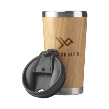 Logotrade promotional merchandise image of: Tokyo 450 ml bamboo thermo cup