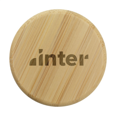 Logotrade promotional product image of: Frosty Glass Bottle 550 ml drinking bottle