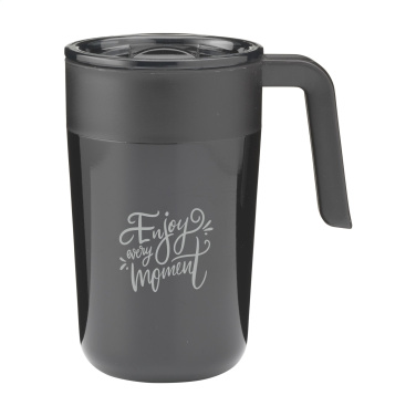 Logotrade promotional merchandise picture of: Fika RCS Recycled Steel Cup 400 ml thermo cup