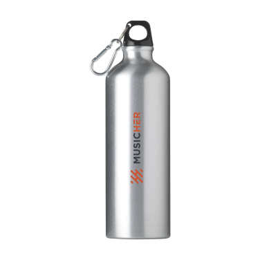 Logotrade promotional merchandise picture of: AluMaxi GRS Recycled 750 ml water bottle