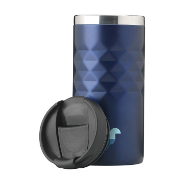 Logo trade advertising products picture of: Geometric Mug RCS Recycled Steel 280 ml thermo cup