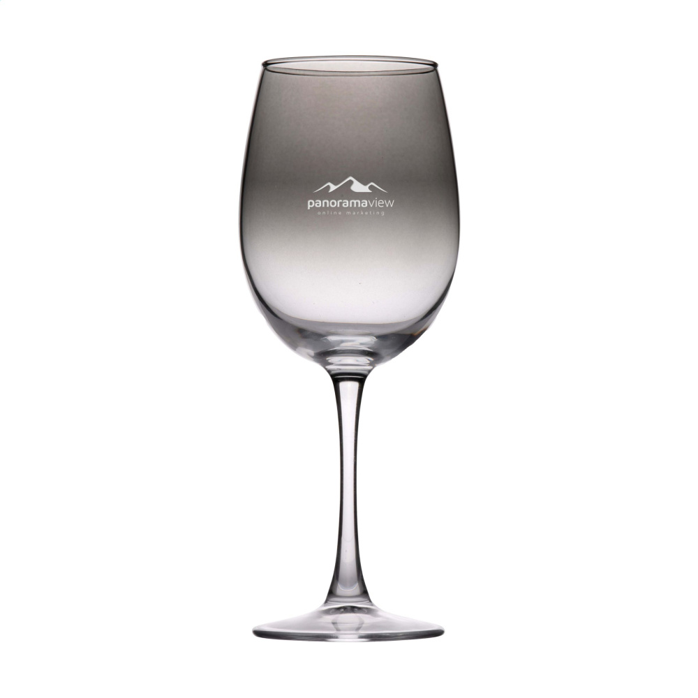 Logo trade promotional giveaways image of: Smokey Wine Glass 465 ml
