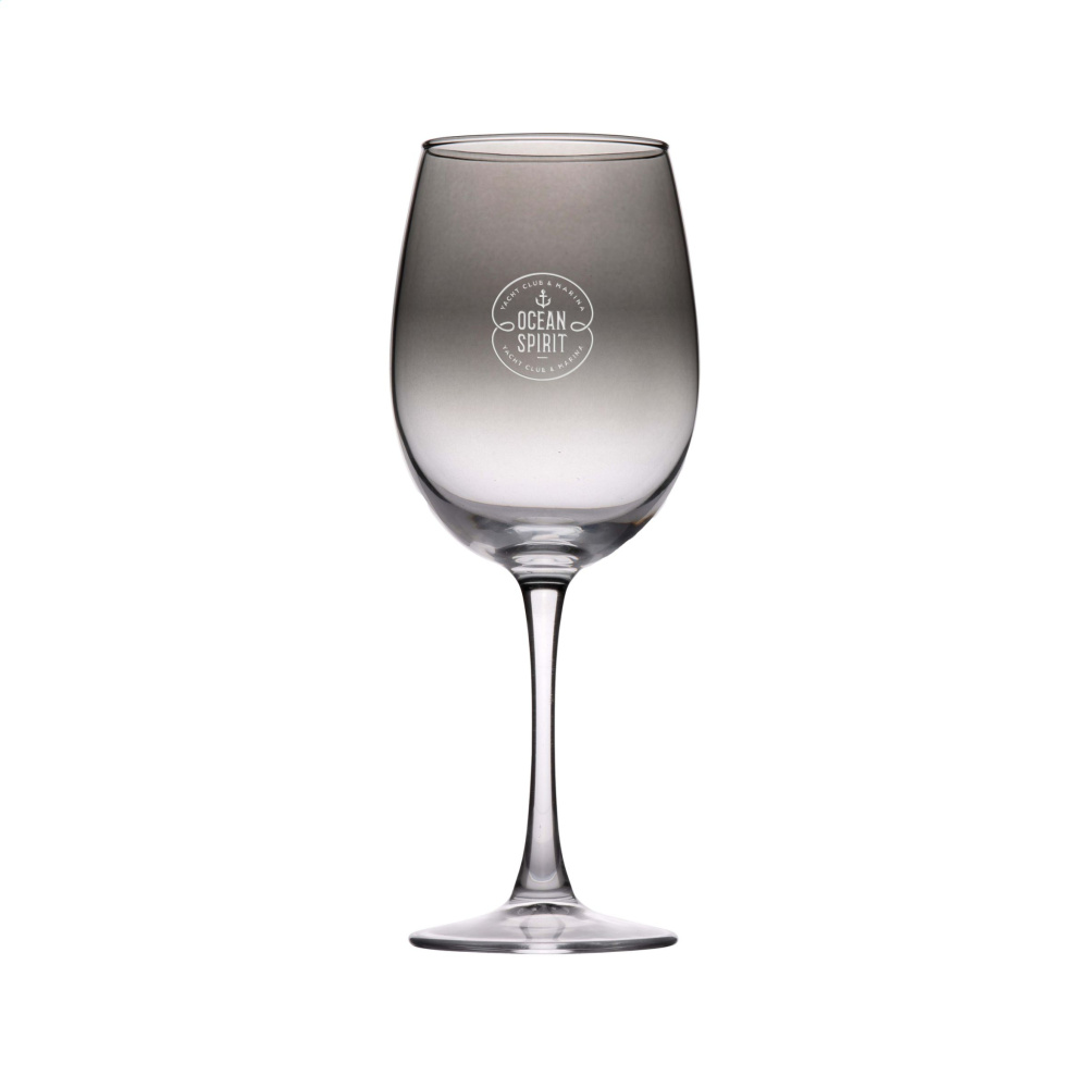 Logo trade corporate gifts picture of: Smokey Wine Glass 360 ml
