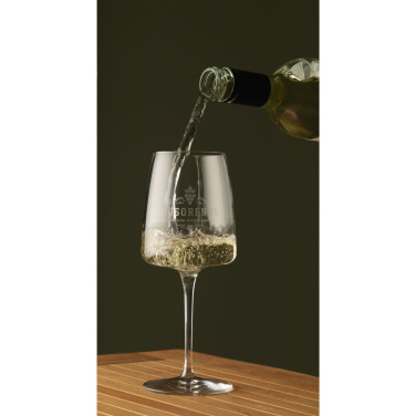 Logo trade promotional giveaways image of: Caselli Wine Glass 370 ml