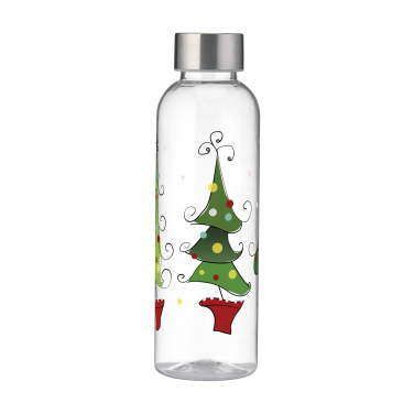Logo trade corporate gifts picture of: Senga GRS RPET Bottle 500 ml X-Mas