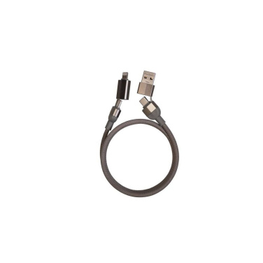 Logo trade corporate gift photo of: Charging cable with data transfer DONNES Pierre Cardin